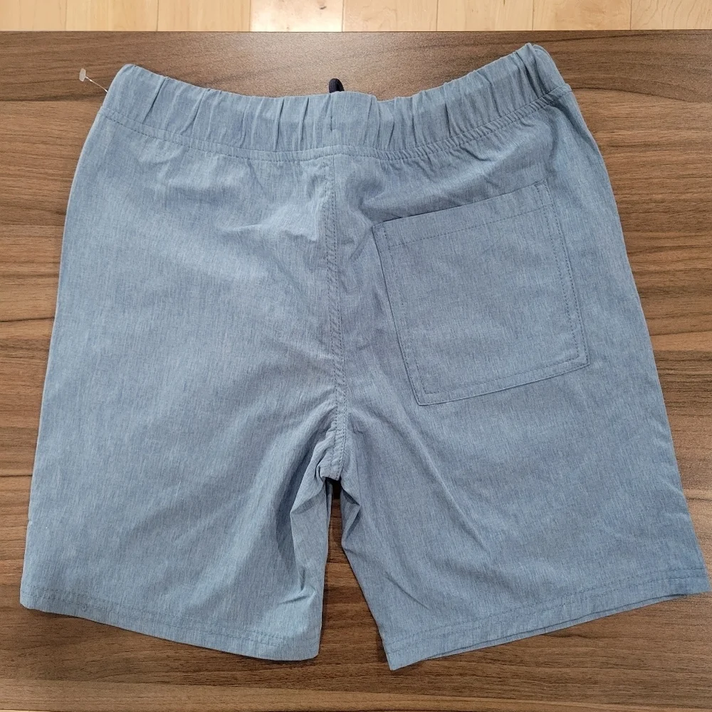 Lucky Brand Coronet Blue Shorts elasticized waistband Size 14/16
